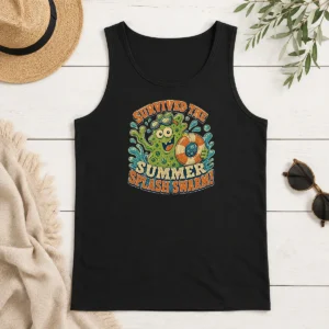 Original Funny Summer Splash Swarm Vintage Humor Tank Top