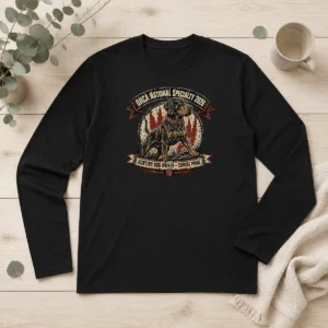 Good OHCA National Specialty 2026 Hunting Dog Pride Streetwear Long Sleeve Shirt featuring a comfortable fit and durable fabric