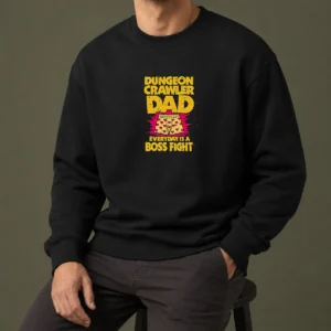 Nice Premium Dungeon Crawler Dad Sweater