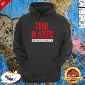 Pretty Ja Morant Portland Trail Blazers Logo Hoodie