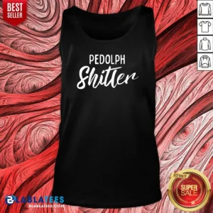 Top Pedolph Shitler Satire Tank Top