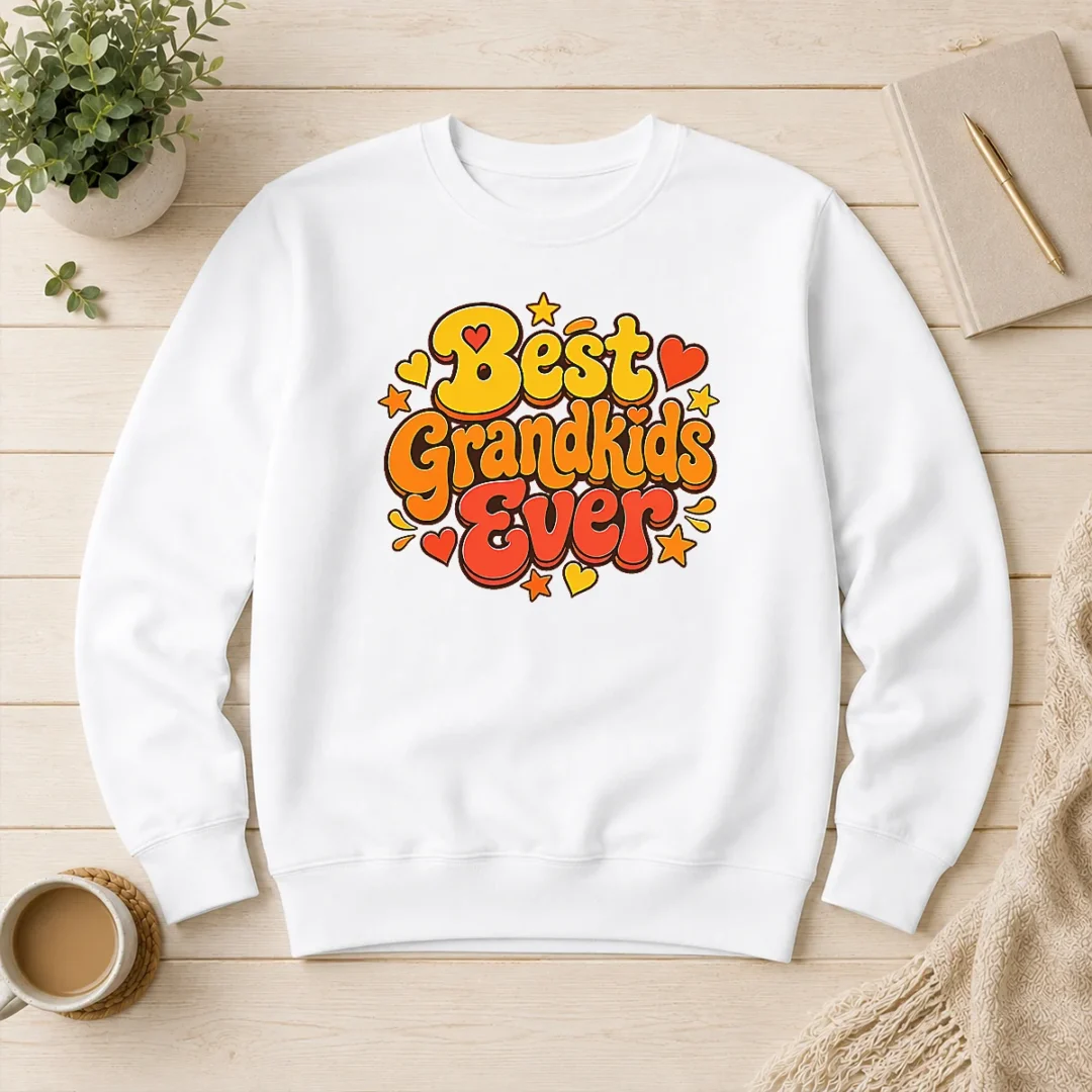 good-awesome-groovy-retro-grandkids-celebration-sweater Good Awesome Groovy Retro Grandkids Celebration Sweater