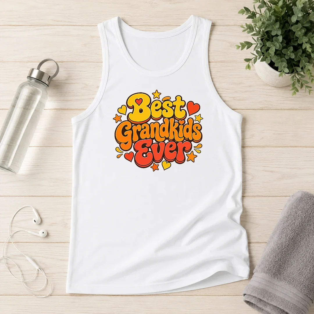 good-awesome-groovy-retro-grandkids-celebration-tank-top Good Awesome Groovy Retro Grandkids Celebration Tank Top