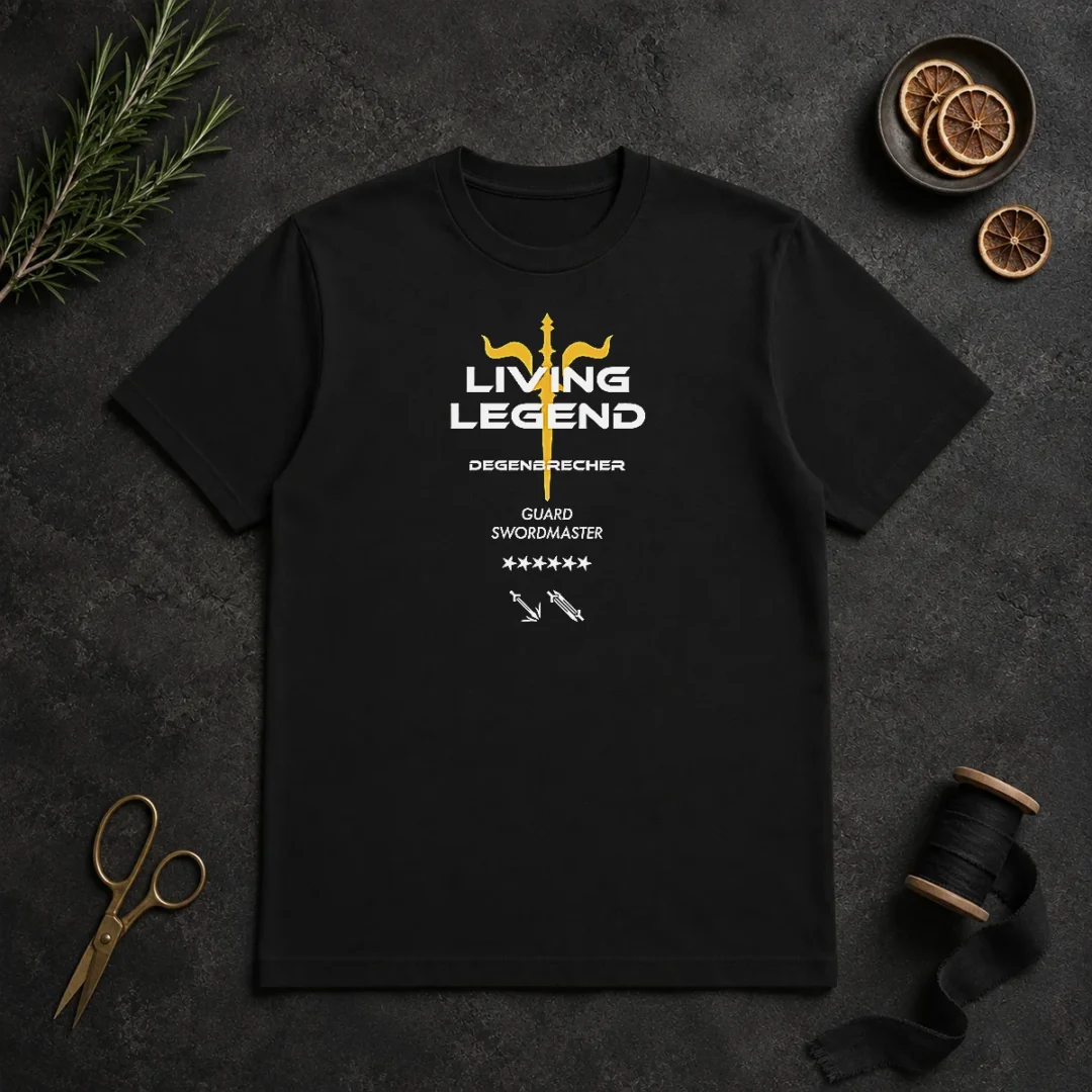 Good Degenbrecher Living Legend Guard Swordmaster t shirt Good Degenbrecher Living Legend Guard Swordmaster