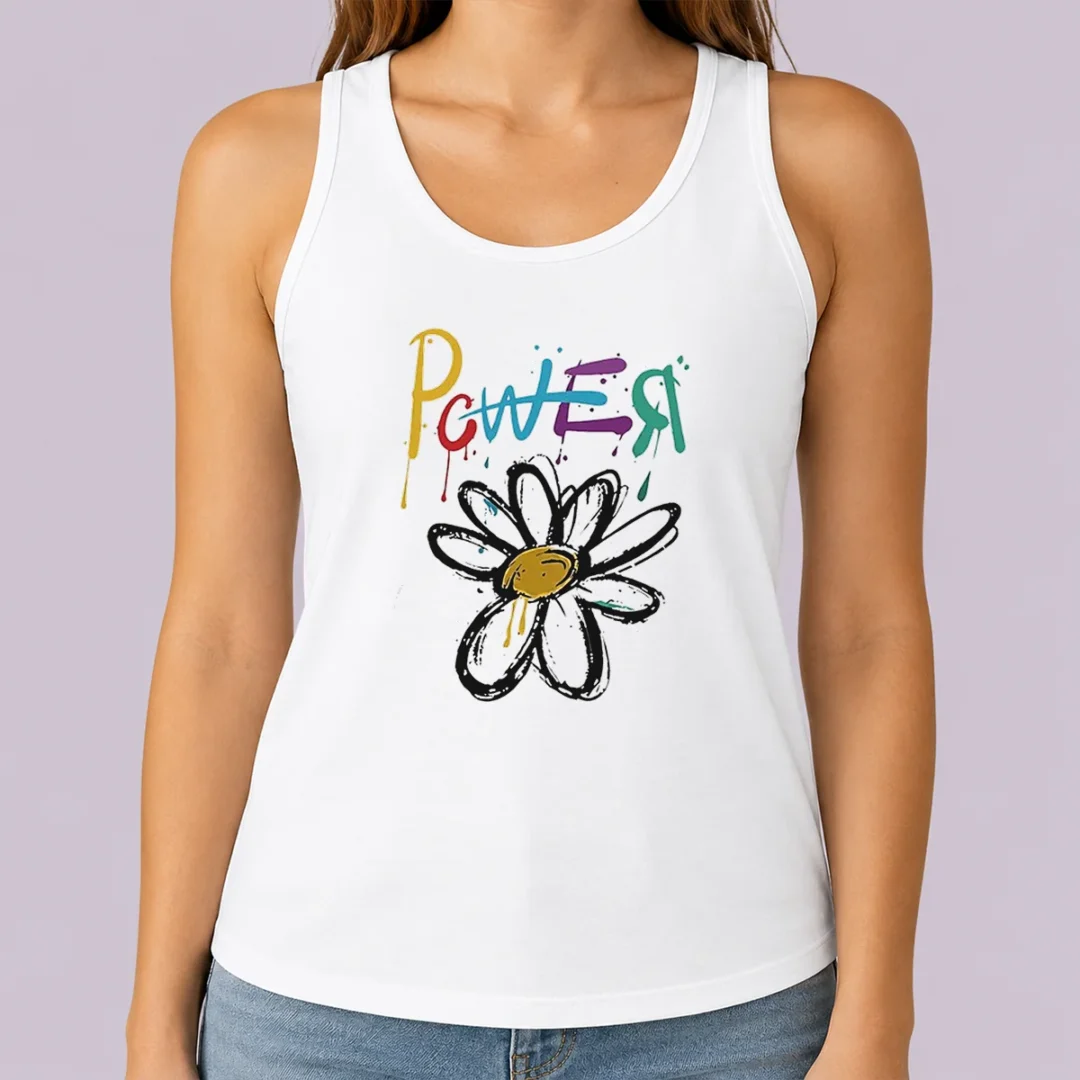 good-dragon-power-world-tour-flower-handraw-tank-top Good Dragon Power World Tour Flower Handraw Tank Top