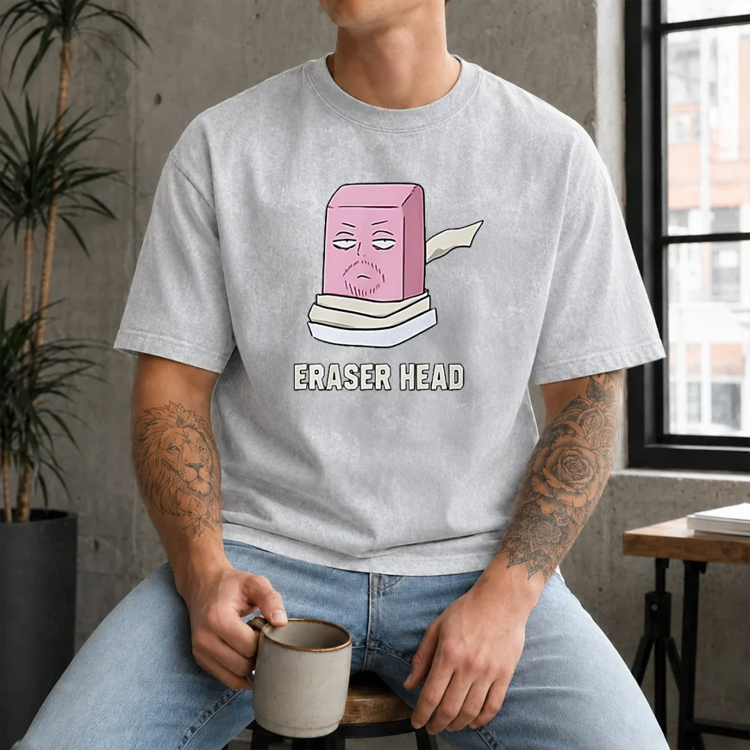 good-eraser-head-my-hero-academia-character-shota-aizawa-washed-t-shirt Good Eraser Head My Hero Academia Character Shota Aizawa Washed T Shirt in soft, faded fabric with crew neck and short sleeves