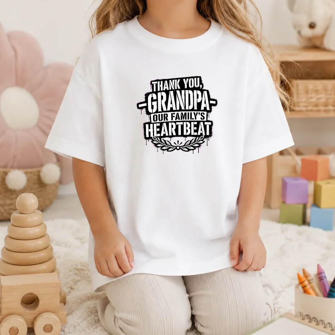 good-family-celebration-grandpa-thank-you-stencil-kids-t-shirt Good Family Celebration Grandpa Thank You Stencil Kids T-Shirt