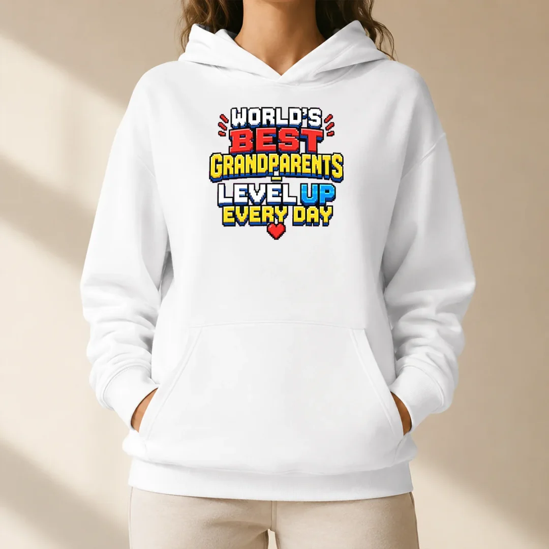 good-funny-grandparents-day-worlds-best-pixel-hoodie Good Funny Grandparents Day Worlds Best Pixel Hoodie