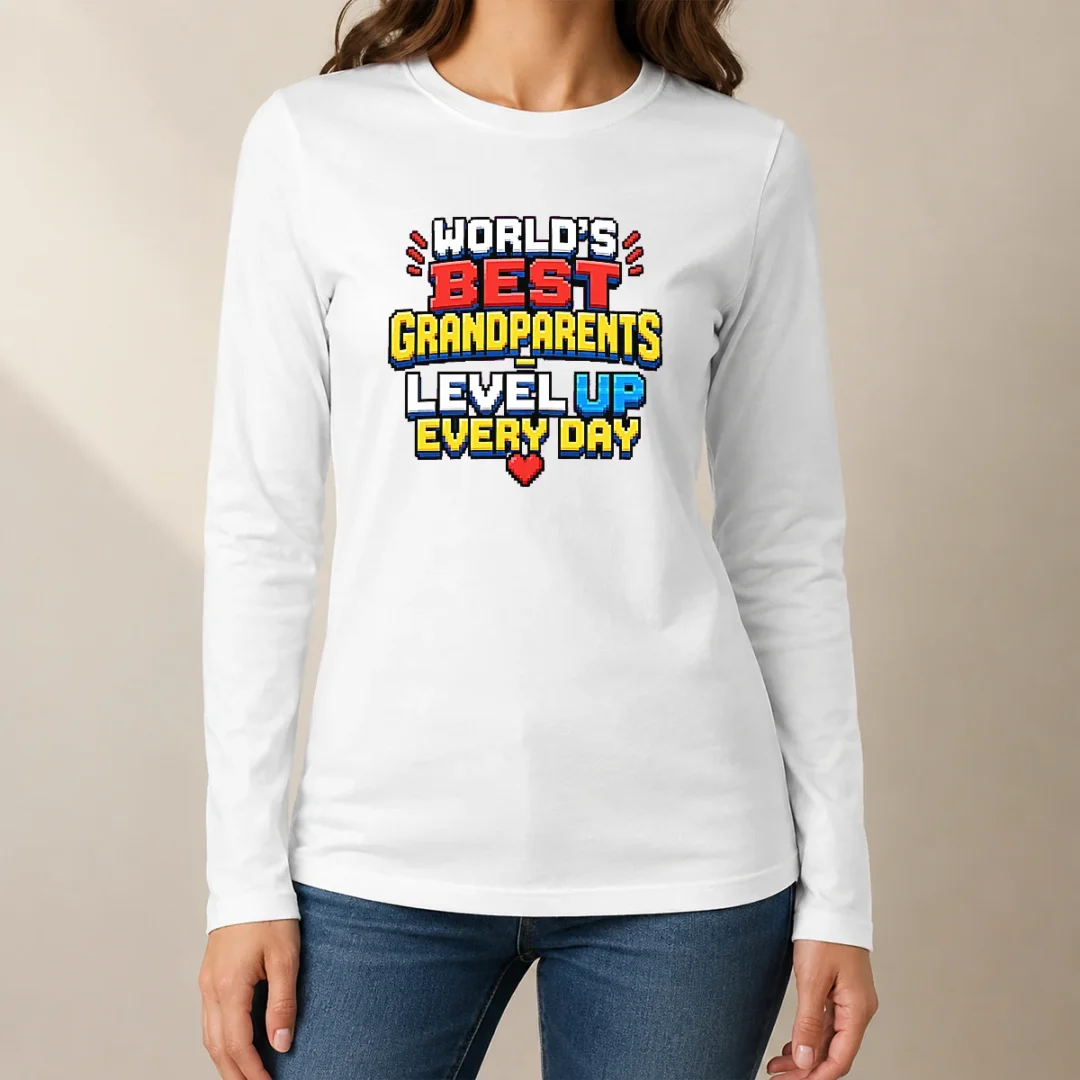 good-funny-grandparents-day-worlds-best-pixel-long-sleeve-shirt Good Funny Grandparents Day Worlds Best Pixel Long Sleeve Shirt