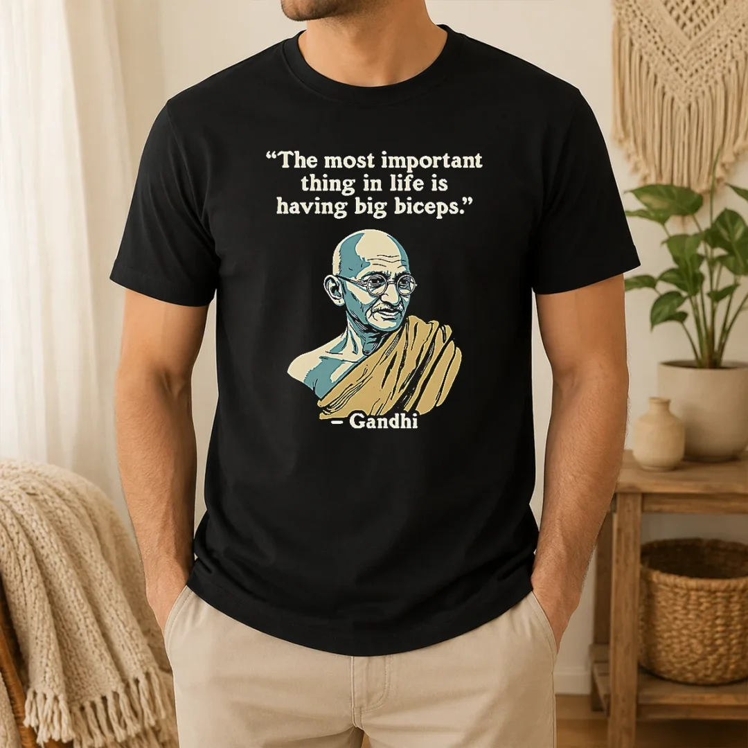 Good Gandhi Important Quote t shirt Good Gandhi Important Quote