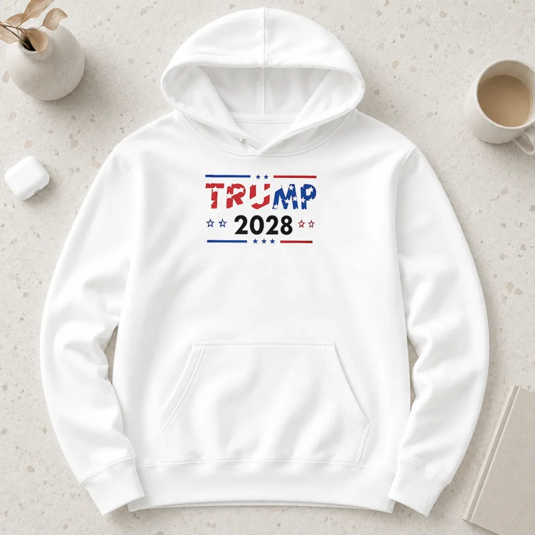 good-happy-trump-2028-patriotic-stars-and-stripes-hoodie Good Happy Trump 2028 Patriotic Stars And Stripes Hoodie