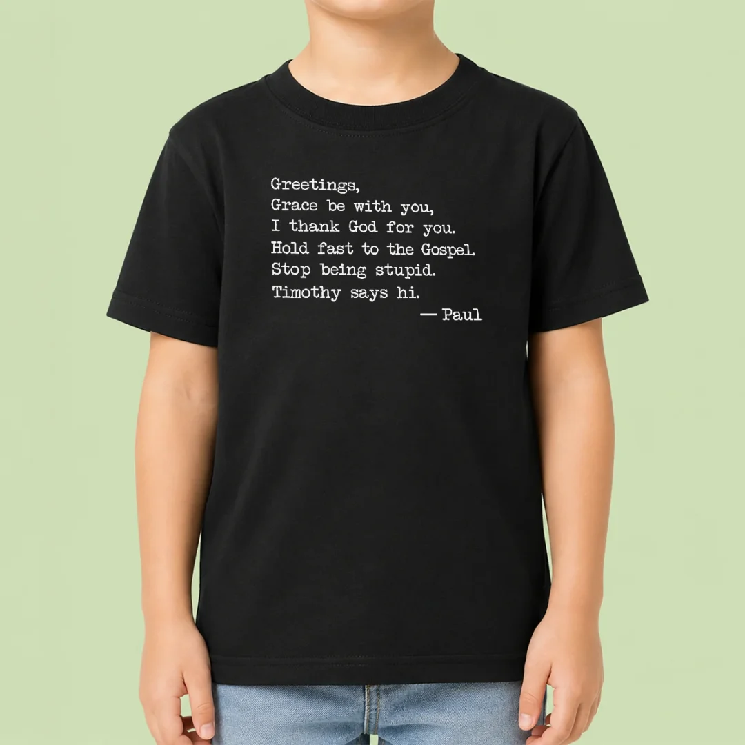good-hot-grace-be-with-you-kids-t-shirt Good Hot Grace Be With You Kids T-Shirt