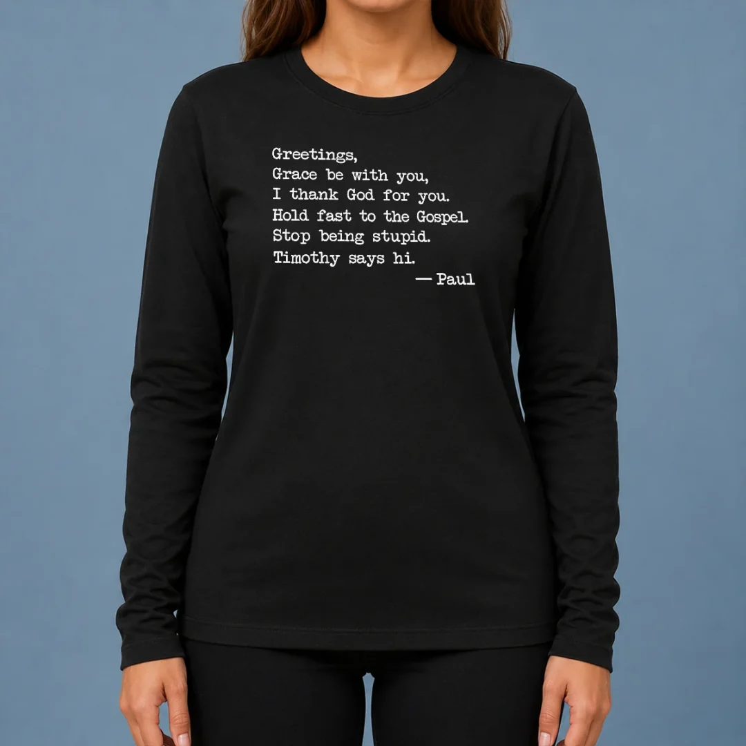 good-hot-grace-be-with-you-long-sleeve-shirt Good Hot Grace Be With You Long Sleeve Shirt