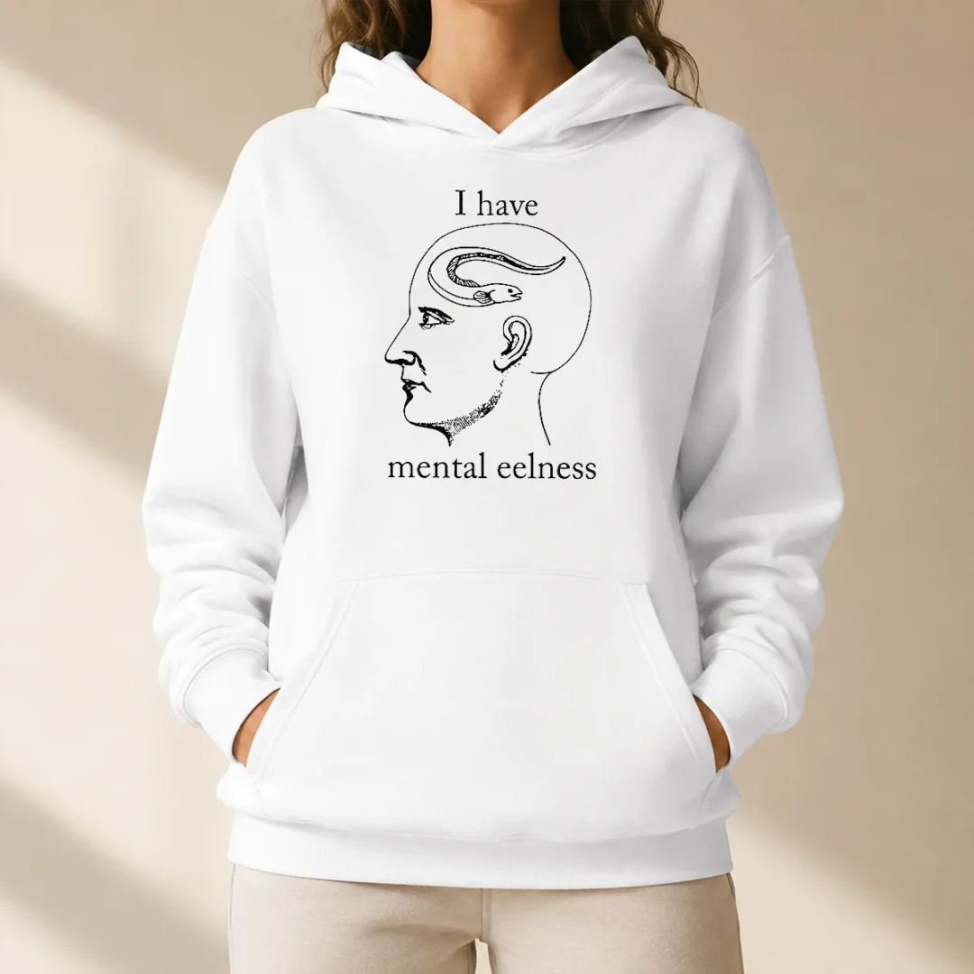 good-i-have-mental-eelness-eel-funny-pun-humor-hoodie Good I Have Mental Eelness Eel Funny Pun Humor Hoodie