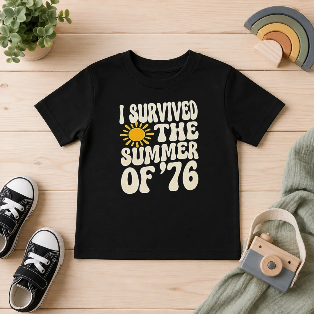 good-i-survived-the-summer-of-76-1976-vintage-kids-t-shirt Good I Survived The Summer Of 76 1976 Vintage Kids T-Shirt