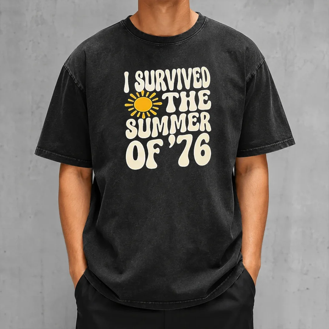 good-i-survived-the-summer-of-76-1976-vintage-washed-t-shirt-1 Good I Survived The Summer Of '76 1976 Vintage Washed T-Shirt