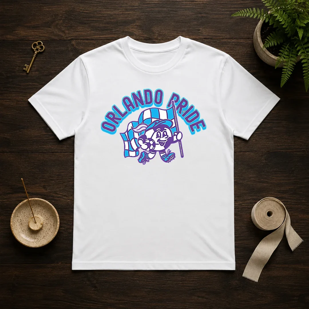 good-kid-s-orlando-pride-soccer-player-grey-t-shirt Good Kid'S Orlando Pride Soccer Player Grey t shirt featuring a comfortable fit and bold soccer player graphic