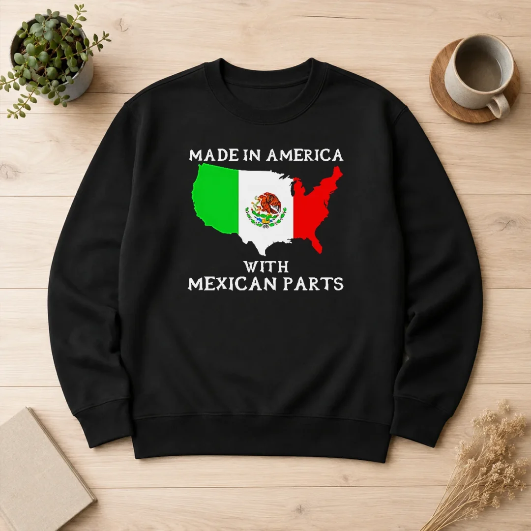 good-made-in-america-with-mexican-parts-map-of-united-states-and-mexico-flag-sweater Good Made In America With Mexican Parts Map Of United States And Mexico Flag Sweater