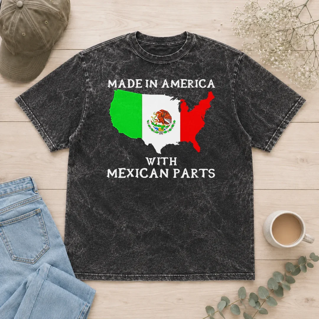 good-made-in-america-with-mexican-parts-map-of-united-states-and-mexico-flag-washed-t-shirt Good Made In America With Mexican Parts Map Of United States And Mexico Flag Washed T-Shirt