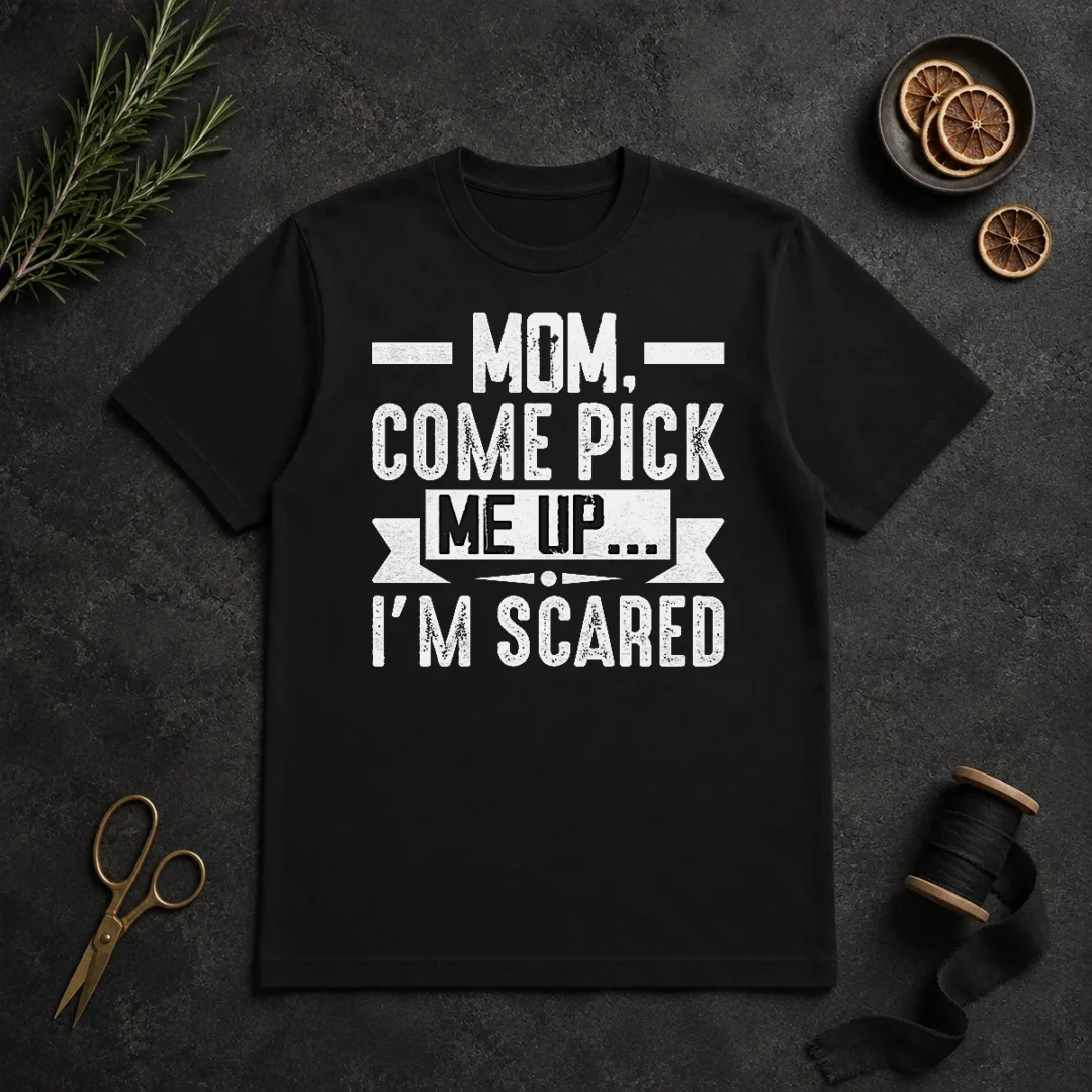 Good Mom Come Pick Me Up I'M Scared Funny t shirt Good Mom Come Pick Me Up I'M Scared Funny