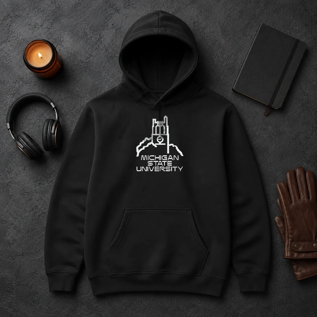 Good MSU Michigan State University Logo Hoodie Good MSU Michigan State University Logo Hoodie