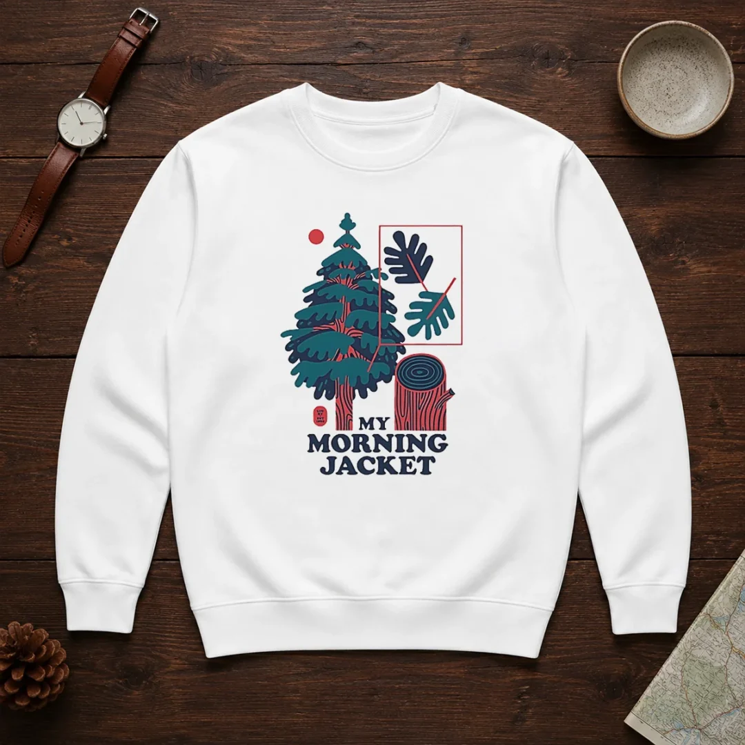 good-my-morning-jacket-tree-logo-sweater Good My Morning Jacket Tree Logo Sweater