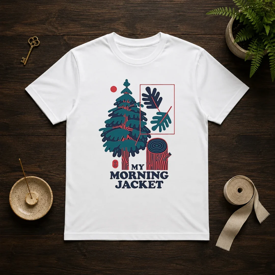 good-my-morning-jacket-tree-logo-t-shirt Good My Morning Jacket Tree Logo