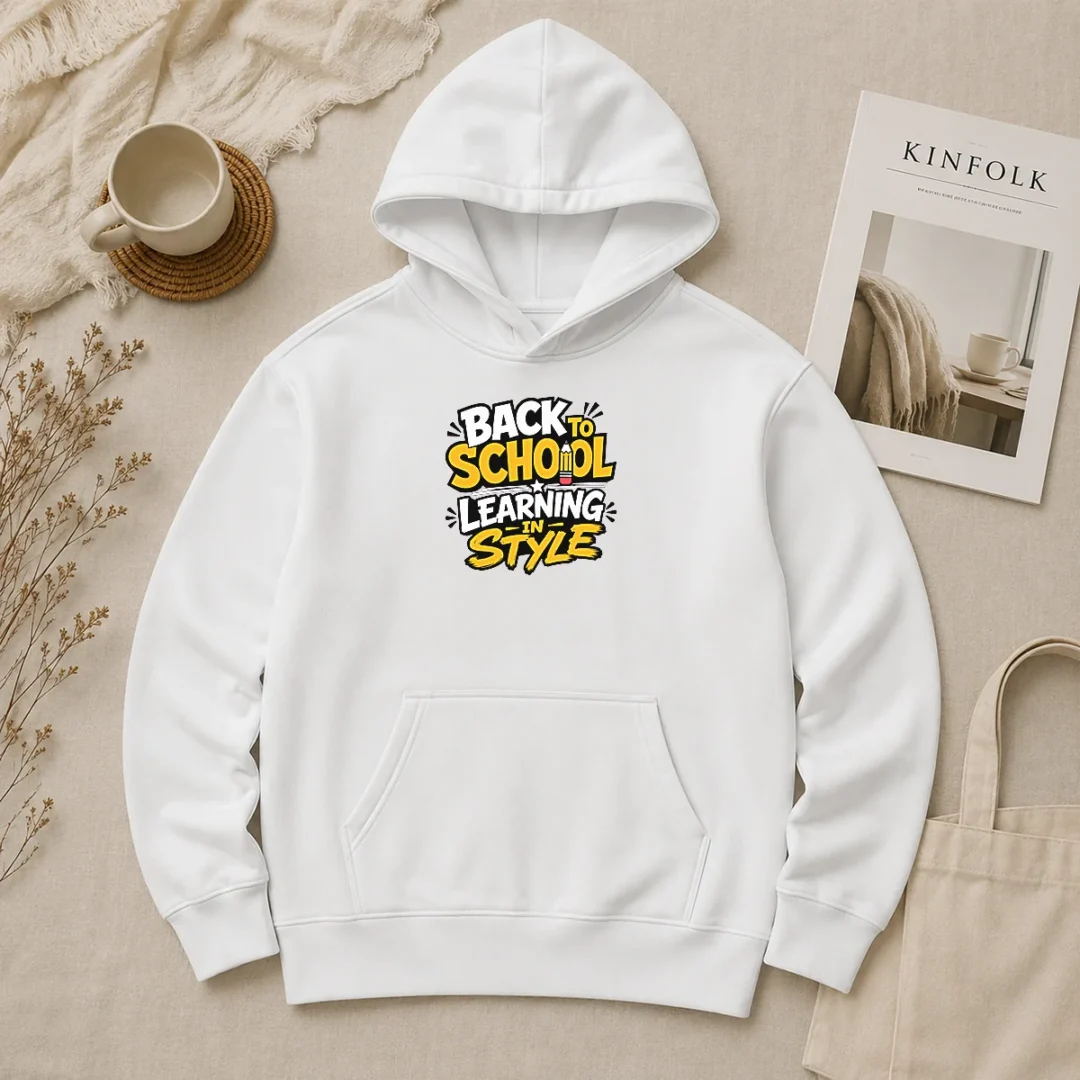 Good Official Back To School Learning In Style Silhouette Hoodie Good Official Back To School Learning In Style Silhouette Hoodie