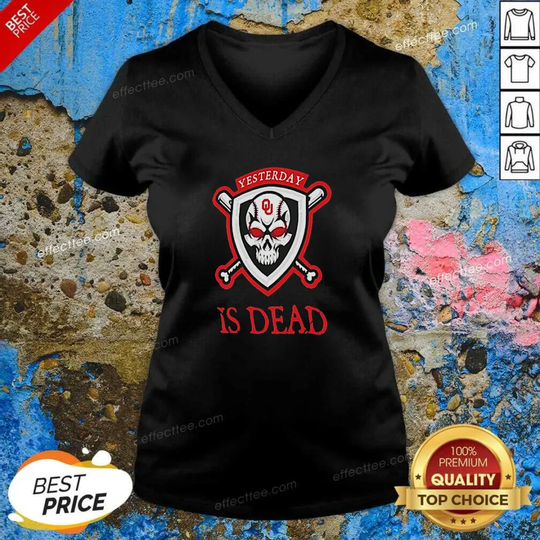 good-officials-yesterday-is-dead-oklahoma-sooners-baseball-skull-v-neck-shirt-v-neck-optimized Good Officials Yesterday Is Dead Oklahoma Sooners Baseball Skull V-Neck Shirt