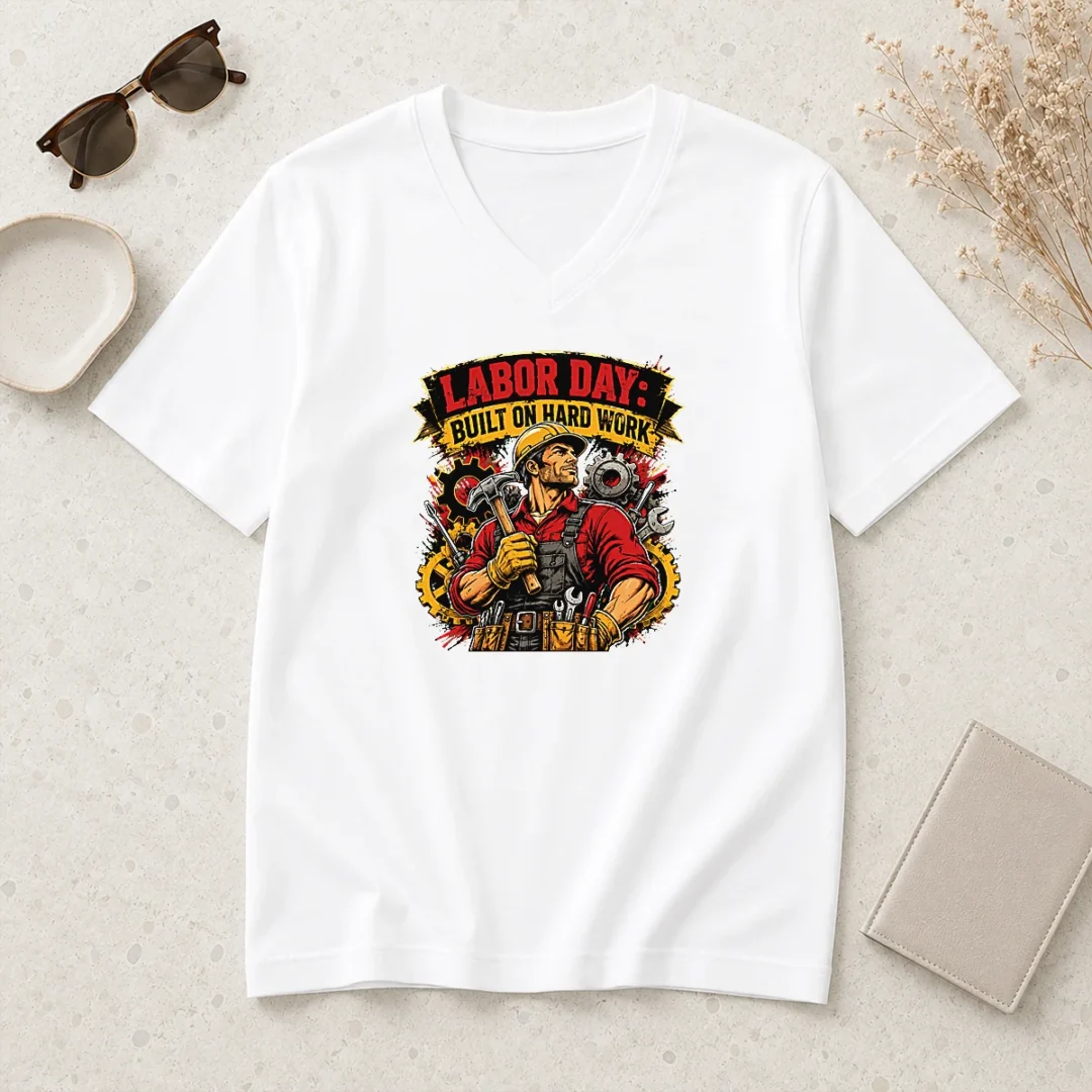 good-original-labor-day-celebration-pride-worker-v-neck-shirt Good Original Labor Day Celebration Pride Worker V-Neck Shirt