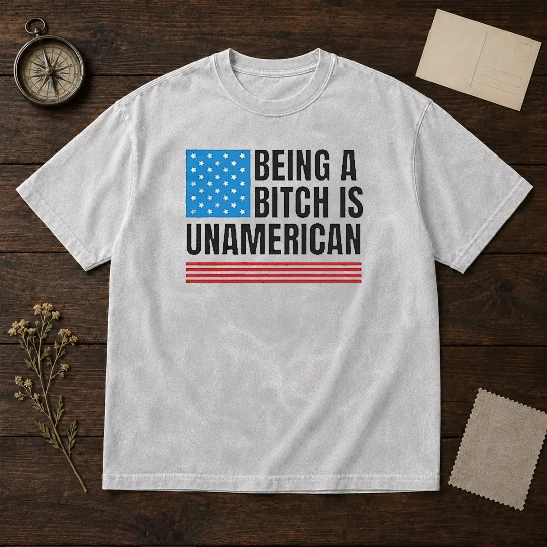good-patriotic-apparel-be-kind-being-a-bitch-is-unamerican-washed-t-shirt Good Patriotic Apparel Be Kind Being A Bitch Is Unamerican Washed T-Shirt