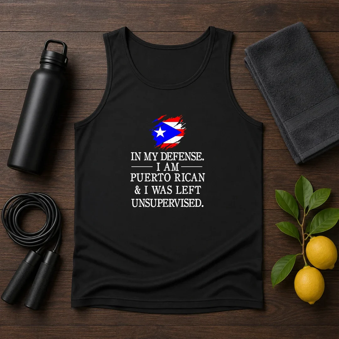 good-puerto-rican-in-my-defense-i-am-puerto-rican-and-i-was-left-unsupervised-tank-top Good Puerto Rican In My Defense I Am Puerto Rican And I Was Left Unsupervised Tank Top