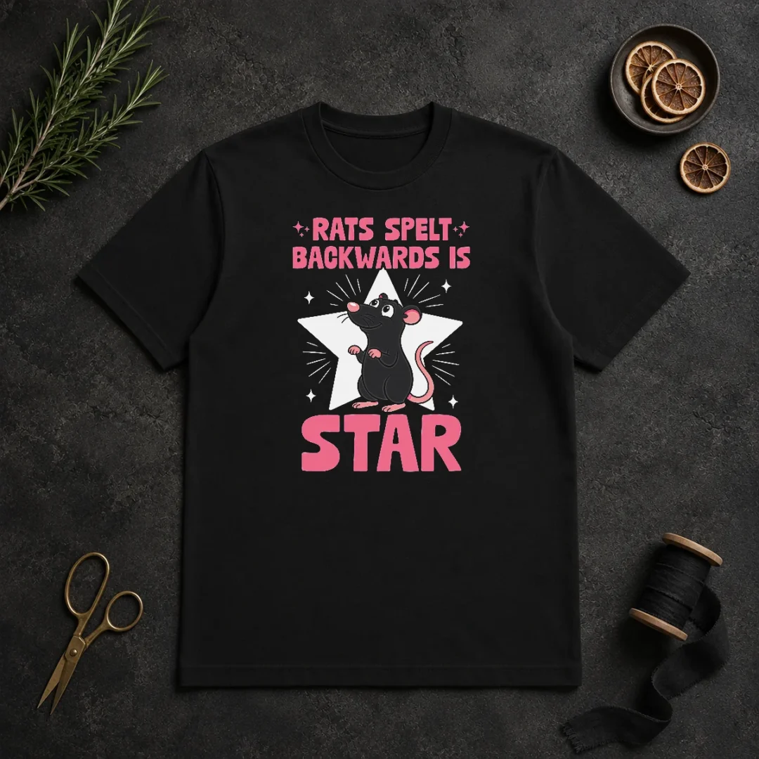 Good Rat Humor Gift Rats Spelt Backwards Is Star t shirt Good Rat Humor Gift Rats Spelt Backwards Is Star