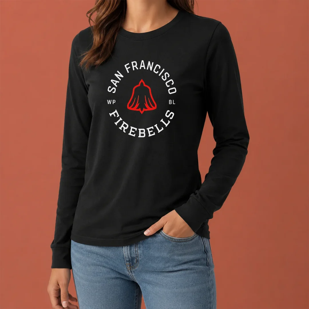 good-san-francisco-firebells-wp-bl-badge-long-sleeve-shirt Good San Francisco Firebells WP BL Badge Long Sleeve Shirt