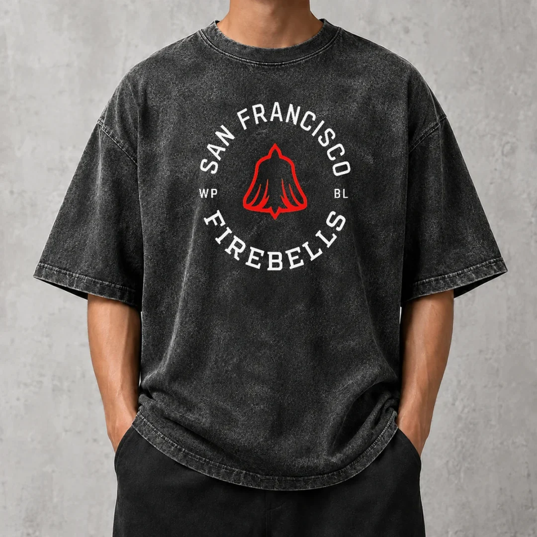 good-san-francisco-firebells-wp-bl-badge-washed-t-shirt Good San Francisco Firebells WP BL Badge Washed T-Shirt