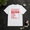 Good Short Stands For Scary Hostile Original Rare Terrifying