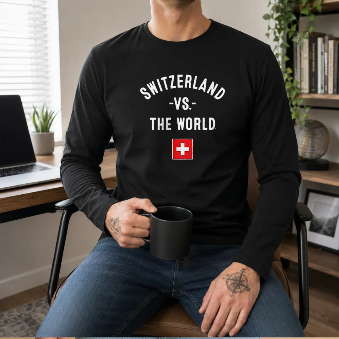good-switzerland-vs-the-world-world-cup-2026-flag-long-sleeve-shirt-1 Good Switzerland Vs The World World Cup 2026 Flag long sleeve shirt with bold graphic print