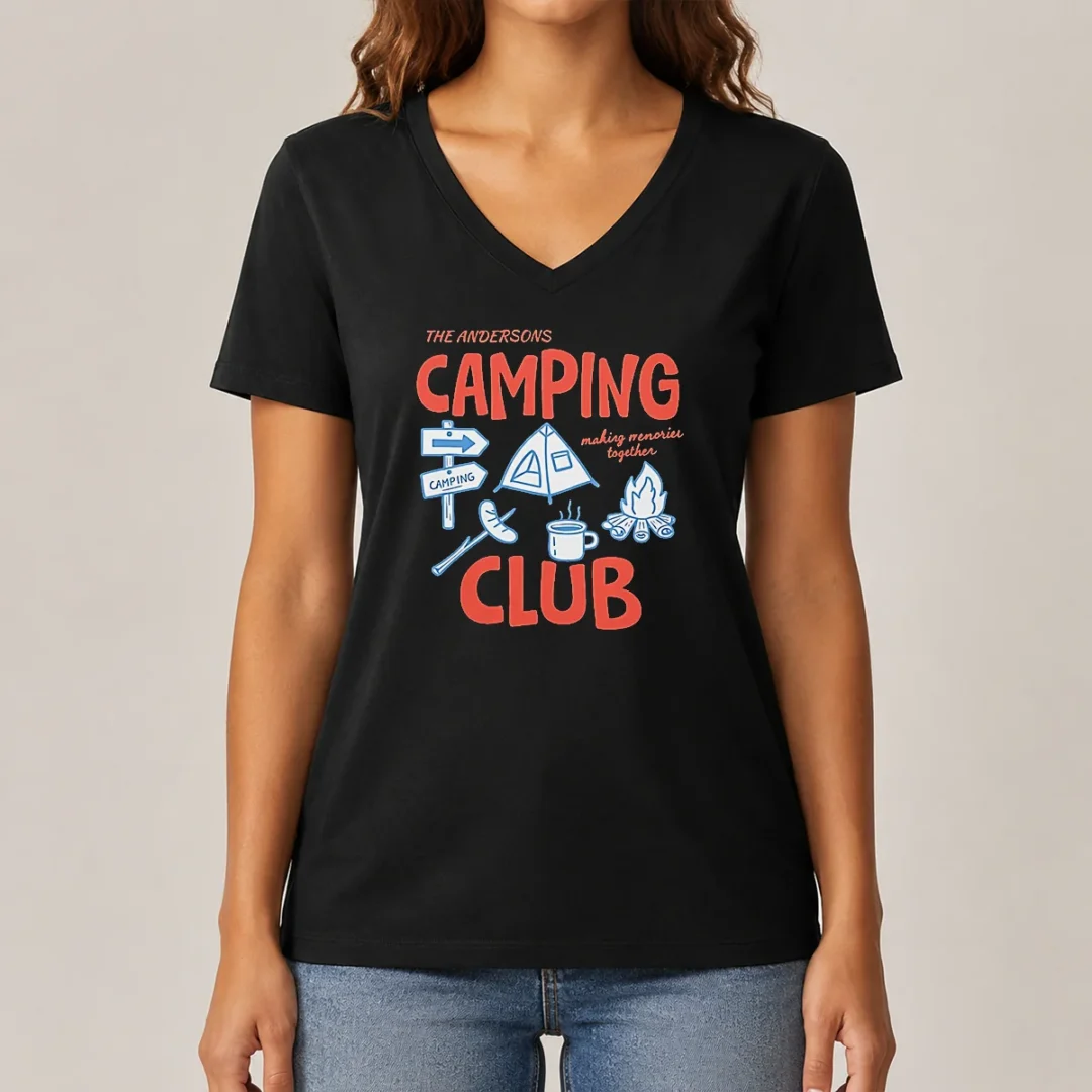 good-the-andersons-camping-club-making-memories-together-campfire-v-neck-shirt Good The Andersons Camping Club Making Memories Together Campfire V-Neck Shirt