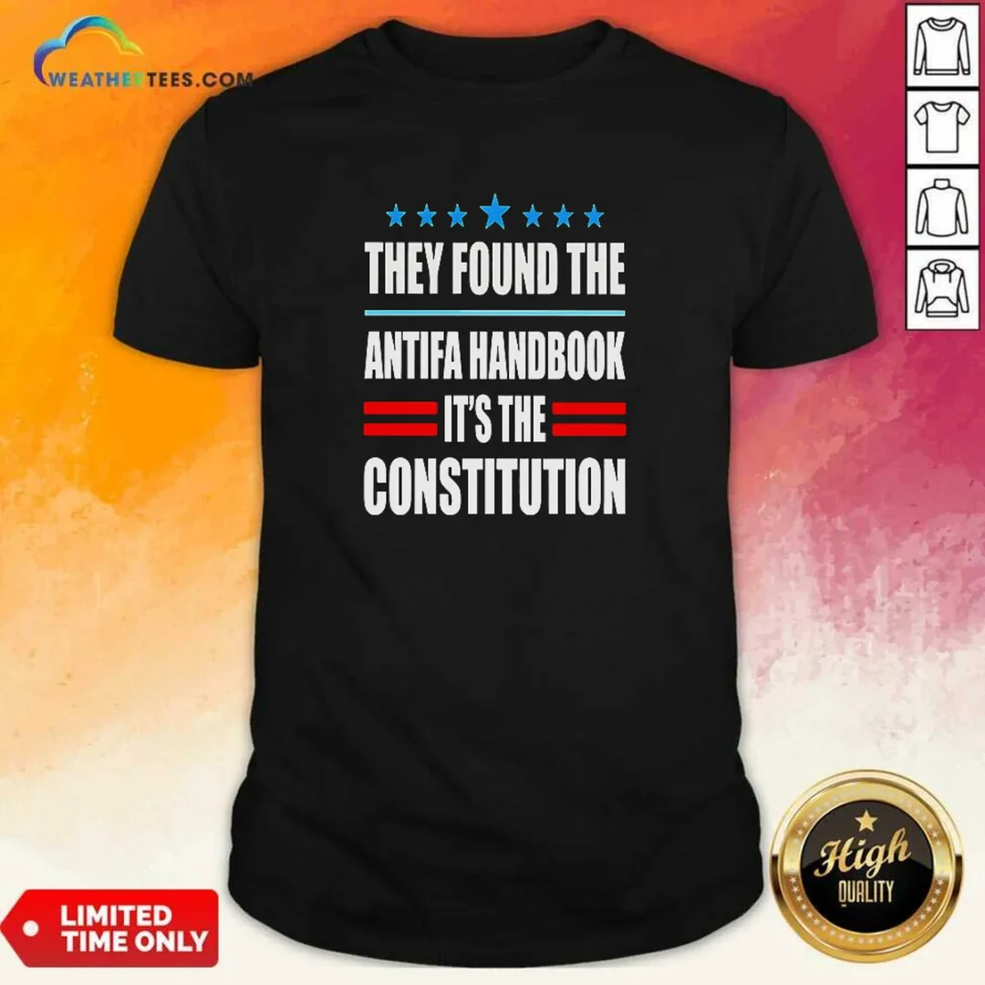 good-they-found-the-antifa-handbook-it-s-the-constitution-bold-statement-text-shirt-1 Good They Found The Antifa Handbook It'S The Constitution Bold Statement Text