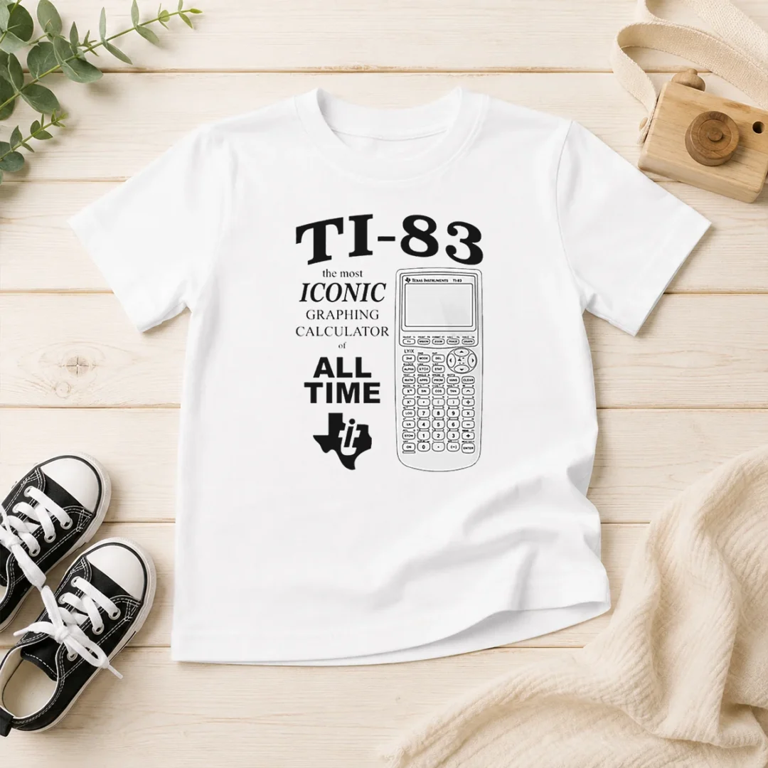 good-ti-83-the-most-iconic-graphing-calculator-of-all-time-kids-t-shirt Good TI 83 The Most Iconic Graphing Calculator Of All Time Kids T-Shirt