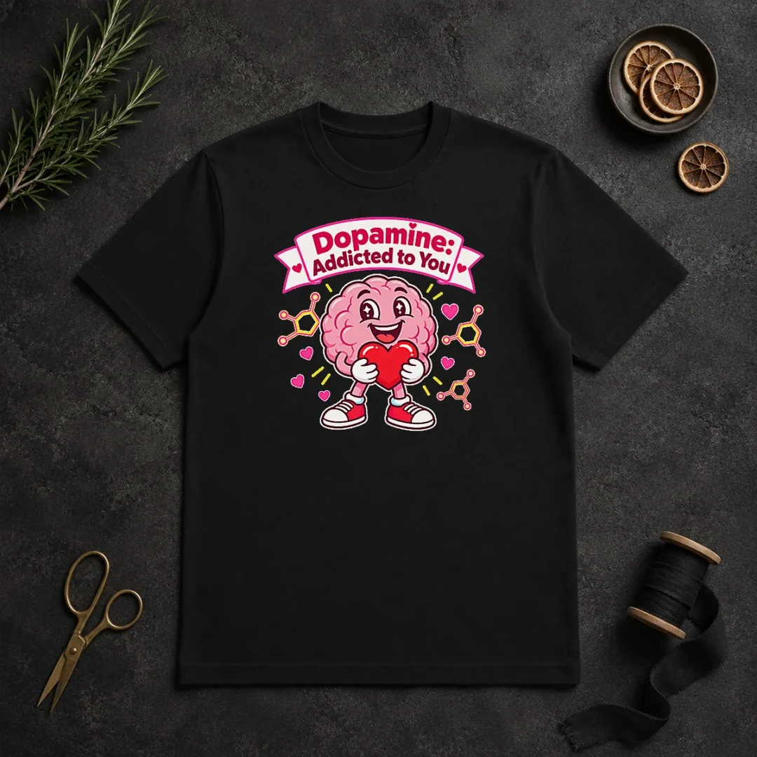 Good Top Cute Dopamine Addicted To You Love t shirt Good Top Cute Dopamine Addicted To You Love