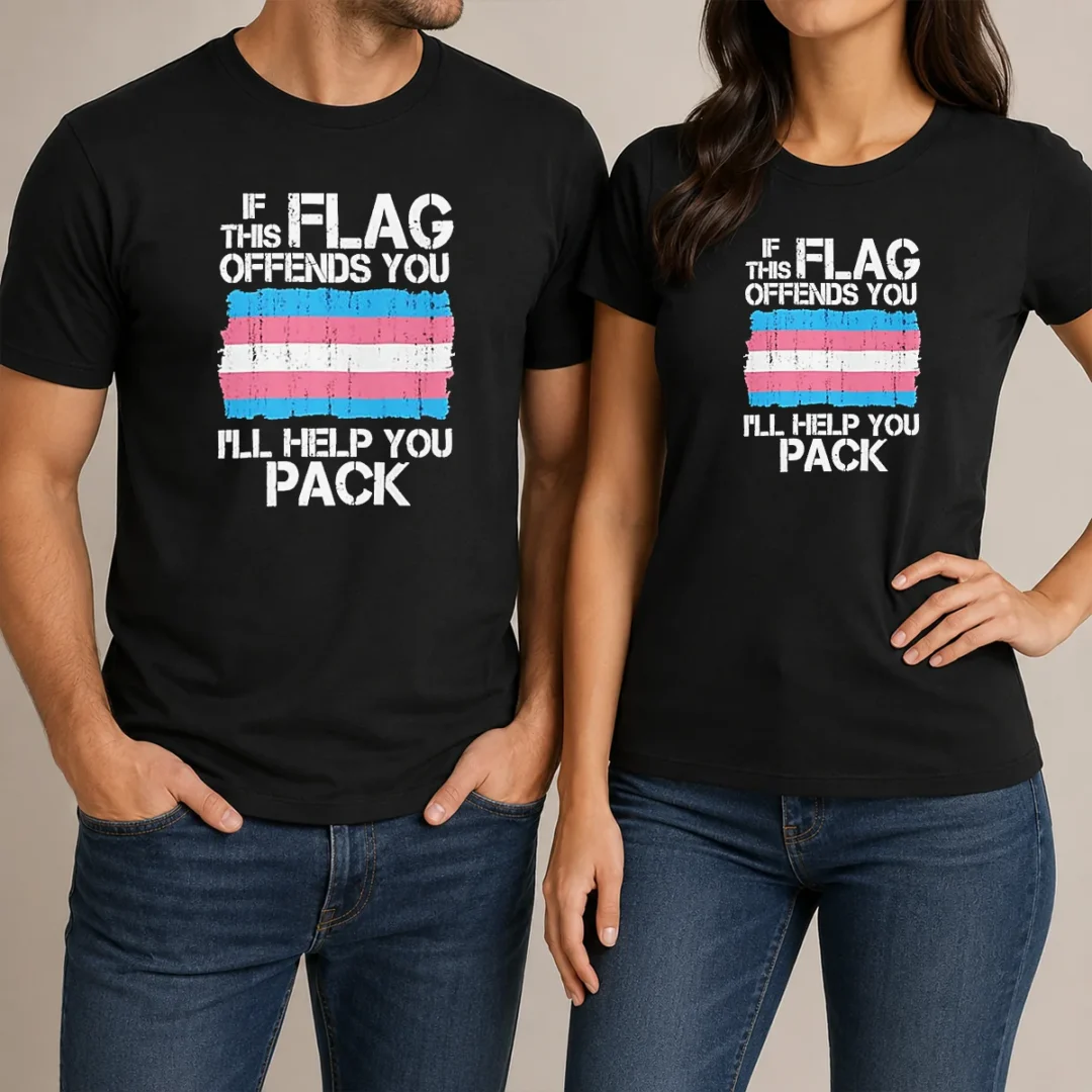 good-transgender-pride-flag-if-this-flag-offends-you-i-will-help-you-pack-t-shirt Good Transgender Pride Flag If This Flag Offends You I Will Help You Pack