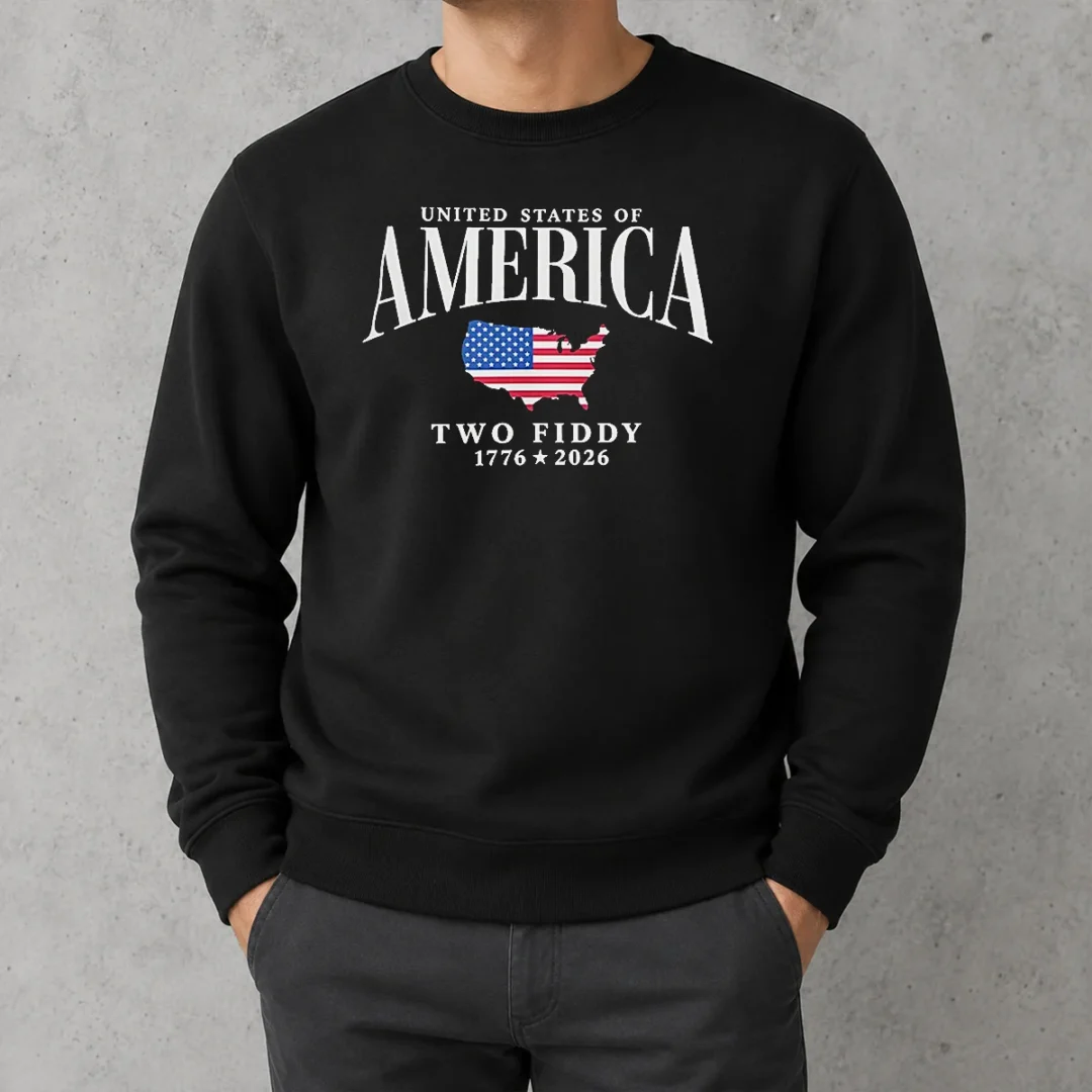 good-united-states-of-america-two-fiddy-1776-2026-sweater Good United States Of America Two Fiddy 1776 2026 Sweater