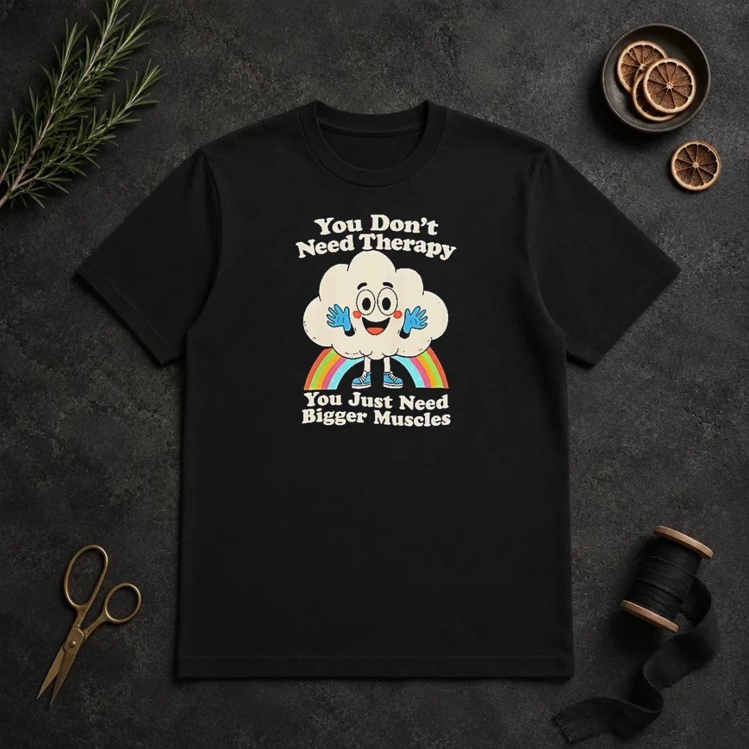 Good You Don'T Need Therapy You Just Need Bigger Muscles t shirt Good You Don'T Need Therapy You Just Need Bigger Muscles