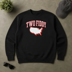 Premium Pretty Two Fiddy Triple B USA Map Sweater