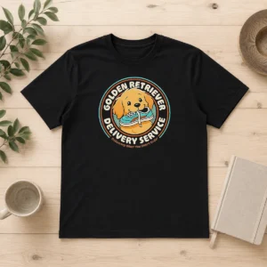 Pretty Golden Retriever Delivery Service