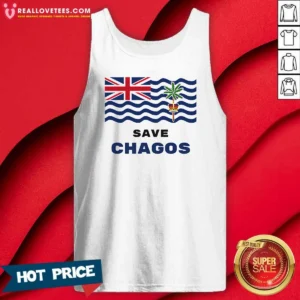 Good Save Chagos British Indian Ocean Territory Flag Tank Top
