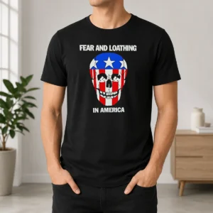 Awesome Pretty Fear And Loathing In America Skull Swastika Eyes