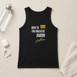 Pretty Bow To The Greatest Amon Of All Time Tank Top