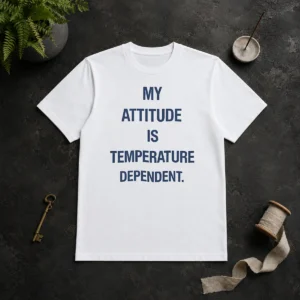 Good Awesome My Attitude Is Temperature Dependent